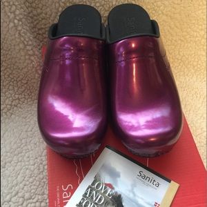 Sanita Original Slip On Clogs Purple EU 37